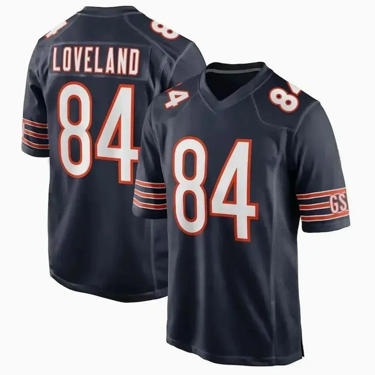Unisex Loveland Bears Football Jersey – Draft First Round Pick Playoff Game Shirt, Navy, Fan Gift for Men & Women