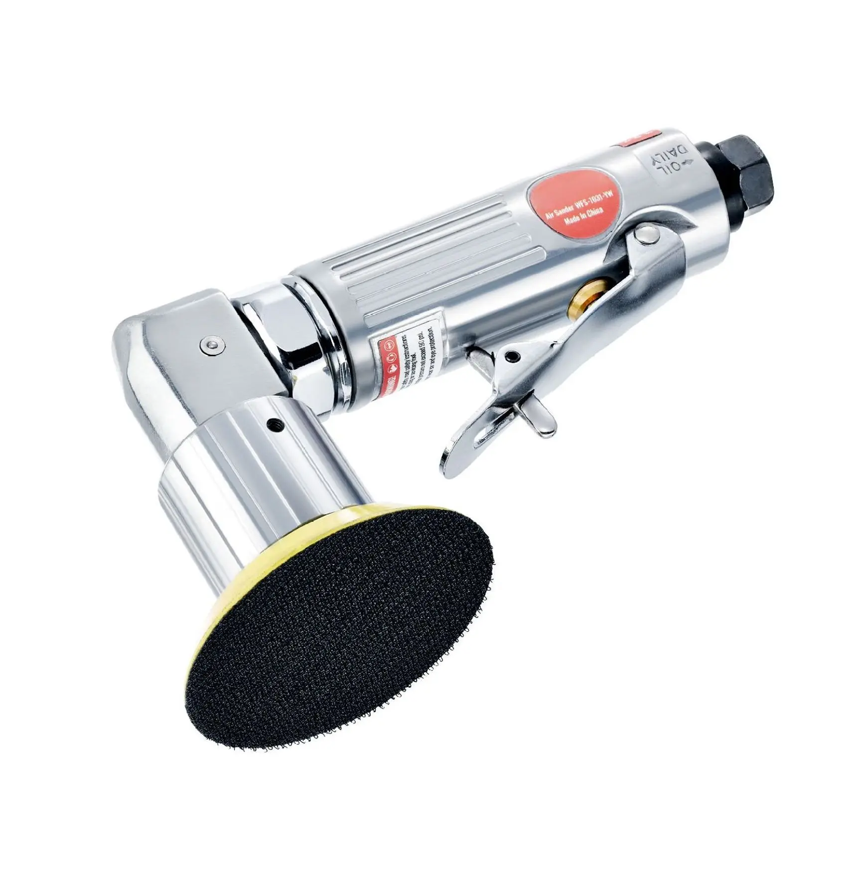 Air Sander, 1/2/3 Inch Random Orbital Sander Kit, 15000 RPM Pneumatic Sander for Auto Body, 58PCS with Sandpapers & Pads Default