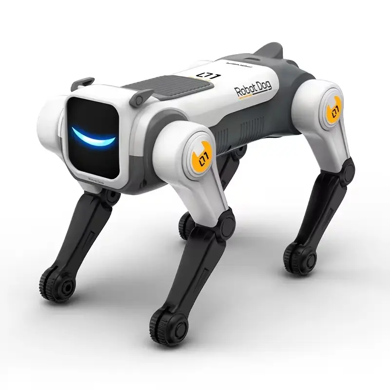 Remote-Controlled Electric Robotic Dog, Smart Electric Pet Dog Toy, Tumbling Tricks, Programming Dance, Voice Command Interactive Robot Toy, Beloved Remote Toy for Children
