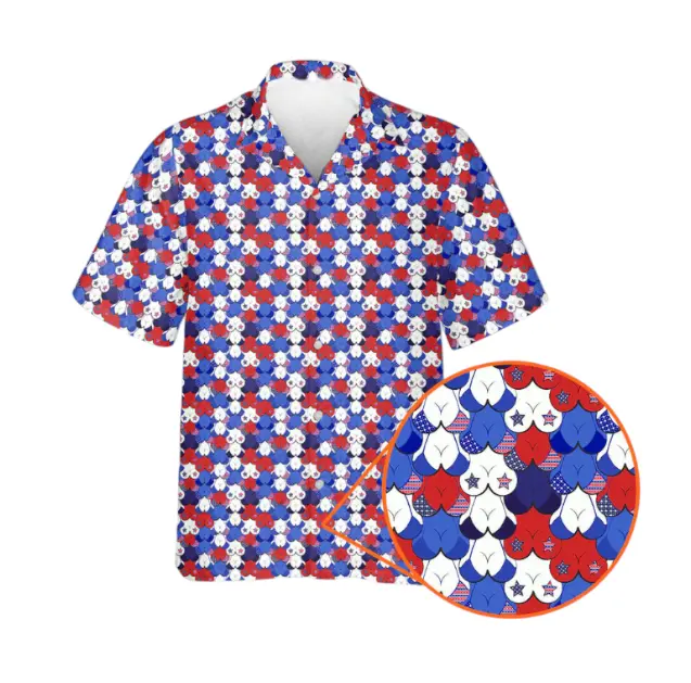 Best selling American Tatas - Funny Golf Hawaiian Shirt, Vintage 70s Aloha, Vintage Streetwear Hawaiian shirt, Casual Hawaiian shirt outfits, Unisex, Trendy Hawaiian shirt