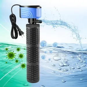 Aquarium Filter, 660GPH Fish Tank Filters for 100-300 Gallon Aquariums and Fish Tank, Suitable for Saltwater and Freshwater