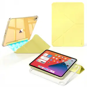 SPALLO Magnetic Detachable Case for iPad (A16) 11th Generation, Tablet Protective Cover, Compatible with iPad Air M4 8th/7th/6th 10.9 & iPad Pro M5 11 inch - Multi-angle Stand Smart Filp Cover with Hard Shell Back, Auto Wake/Sleep, Slim & Light