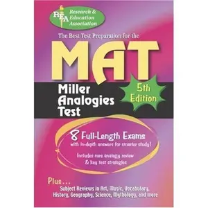 USED-MAT -- The Best Test Preparation for the Miller Analogies Test: 5th Edition (Miller Analogies Test (MAT) Preparation) by Editors of REA (Paperback)
