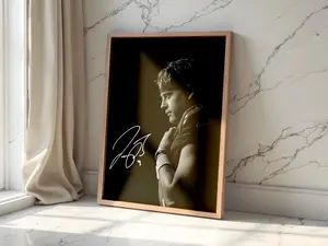 Joe Burrow Poster, quarterback Wall Art, Cincinnati Football Print, Modern Sports Artwork for Game Room, Office & Fan Decor