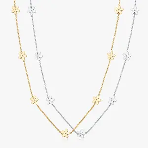 Simply Floral Choker Necklace