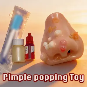 Disgusting Pimple Popper Toy Spray Game – Fun Prank Toy for Family Gathering, Holiday Gift for Christmas Halloween Party