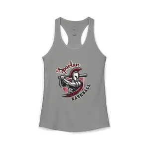 Spartan Baseball Tank Women's Ideal Racerback Tank
