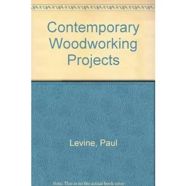 USED Book - Contemporary Woodworking Projects by Paul Levine (Paperback) - english