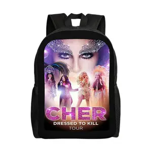 Cher-Backpacks for Girls, Cute School Backpack, Aesthetic Bookbag for Teens, Lightweight Classic Backpack for Travel, Work, Picnic A-6