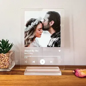 Custom Album Cover Acrylic Plaque: Personalized Music Gift