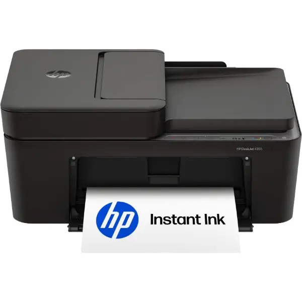 Wireless All-in-One Color Inkjet Printer with Scanner and Copier, Automatic Document Feeder, Dual-Band Wi-Fi, AI-Enhanced Printing
