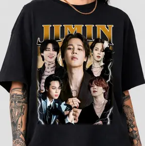Youth & Adult Limited Jimin KPop Tshirt, Vintage Unisex Shirt, Gift for Fan