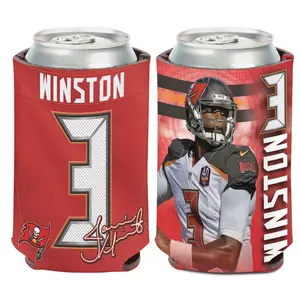 Tampa Bay Buccaneers Can Cooler 12 Oz. Jameis Winston Koozie