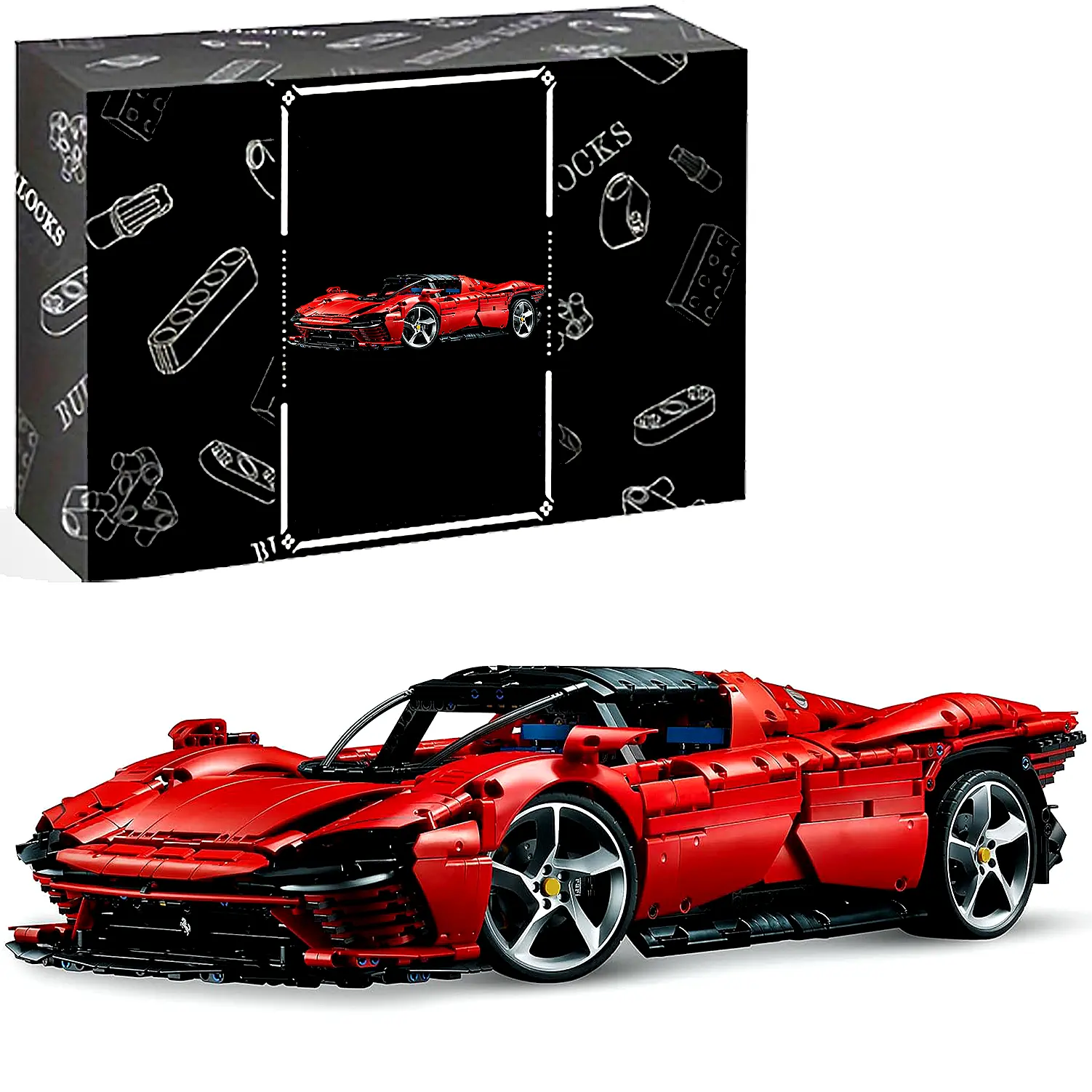 3778 Pieces Technic SP3, Building Car Model Building Kit, 1:8 Scale Advanced Collectible Set for Adults, Ultimate Cars Concept Series, Great Anniversary and Chrismas Gift for Car Lover #Summervibes summerwins