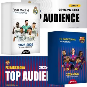 Genuine 2025-26 DAKA Top Audience Series 2 Football Star Collection Card Signature Rating Card Football Club Official Box Gifts Soccer Hobby Box