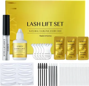 Luxros Lash Lift Kit for Eyelash Lamination: Made in Korea Professional Eyelash Perm Kit - Natural Lifting & Curling Salon Quality at Home