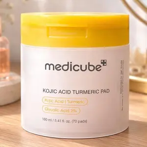 medicube Turmeric Pads Kojic Acid Skin Tone Care Toner Pads