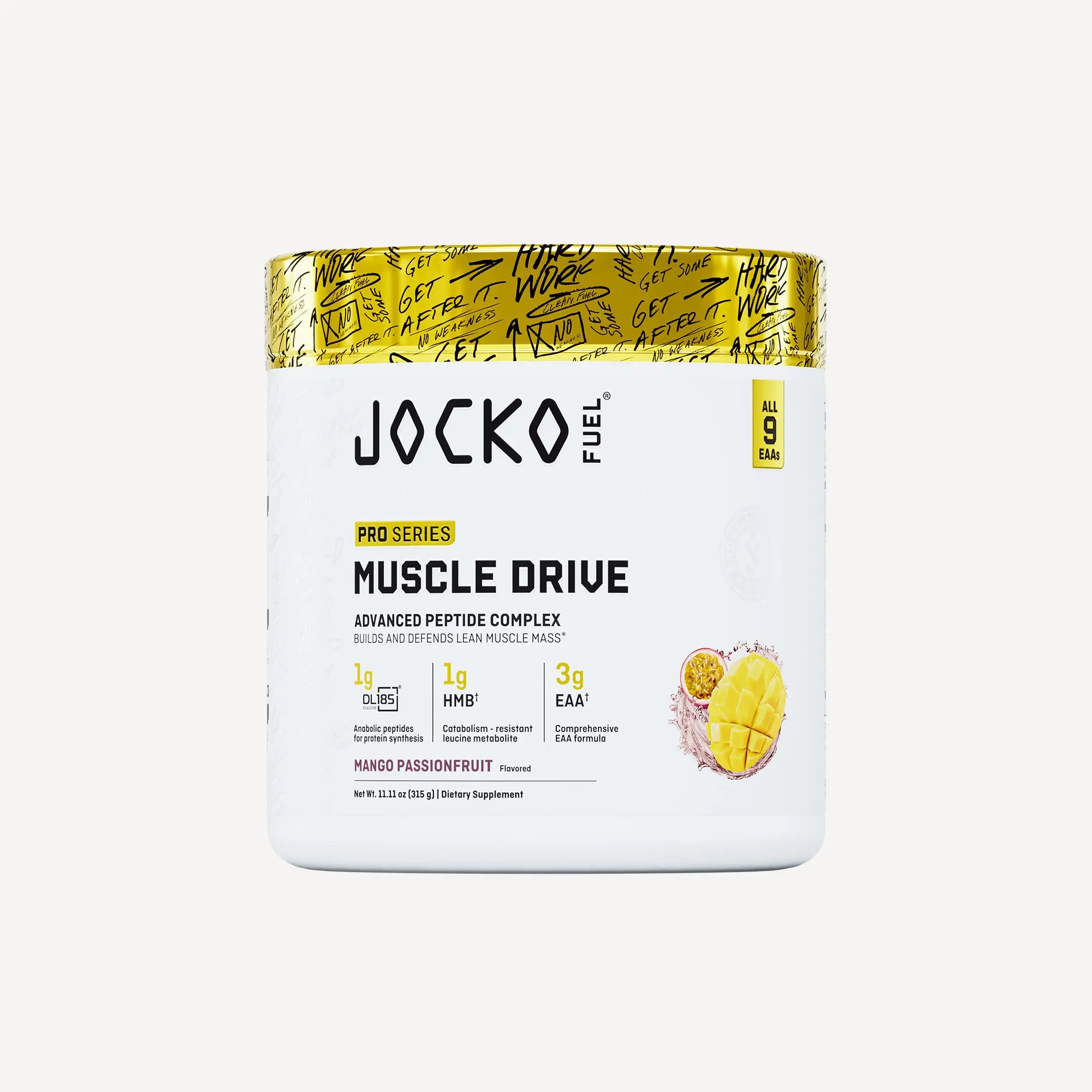 Jocko Fuel Pro Series Muscle Drive Dietary Supplement - Gym, Bodybuilding, Fitness Workout Support for Mass Maintenance, Nutrition & Wellness Aid, Gym Supplements, Bodybuilding Supplement
