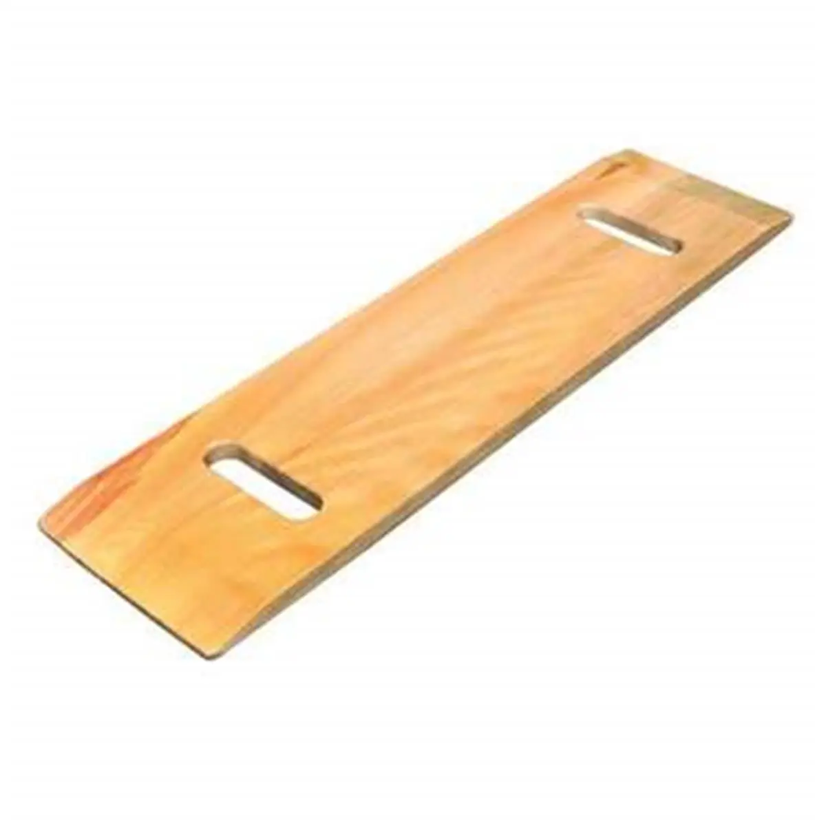 Blue Jay BJ100121 8x30 in Hardwood Round Chopping Board, 4.26 lbs Natural Wood, Tapered Ends, Smooth Finish, Round Edges, Slide-On Kitchen Knife Over-Transfer Accessory, 8 X 30 In