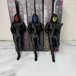 Purge Mask Bookshelf Decor 6 Inches Tall Perfect for Book Lovers in Your Life