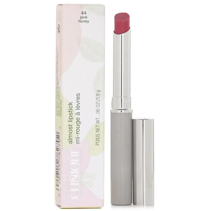 CLINIQUE Almost Lipstick - #44 Pink Honey, Makeup Cosmetic Beauty Lipstick with Gloss Finish, Suitable for All Skin Types