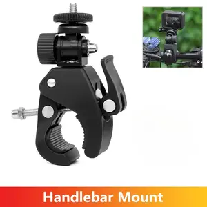Bicycle handlebar mount motorcycle mount suitable for GoPro Hero 13/12/11/10/9/8 AKASO SJCAM Insta360 DJI Osmo Action camera accessories