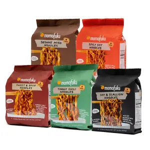 Momofukus Instant Noodles – Five Restaurant-Quality Flavors, Irresistibly Rich (each flavor includes 4 small packets)