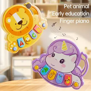 Babywendy Baby Musical Keyboard Toy with Animal Keys & Interactive Sound Effects - - Sensory Learning Instrument for &, Cognitive Training Device ( Not Included) - Multicolor Options (ABS for)