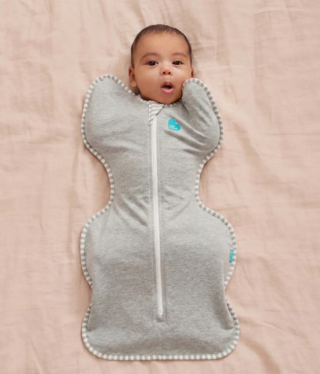 Swaddle Up™ 1.0 TOG Cotton Gray Swaddle Up™ 1.0 TOG Cotton Gray