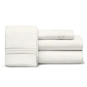 Split Top Queen Sheet Set Flex 1800 Thread Count Ultra Comfort Deep Pocket Softest Sheets in the World