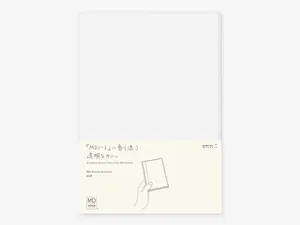 MD Notebook Cover A5 Clear A