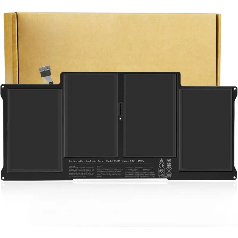 High Capacity Laptop Battery Replacement for MacBook Air 13-inch A1466 (Mid 2012,Mid 2013,Early 2014,Early 2015,2017), A1369 (Late 2010,Mid 2011), Includes Cells, 7200mAh, Multi-Model Fit for Specific IDs A1405,A1496,A1377 [Upgraded 3.0]