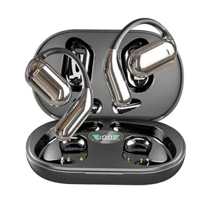 Over Ear Earbuds with Hook,2026 New Bluetooth 5.4 Sports Wireless Earbuds,68Hrs Playtime LED Display,Built-in Mic,IPX7 Waterproof Ear Buds,ENC Noise Cancelling Mic for Running/Workout