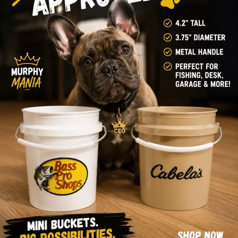 Murphy Mania presents! Basspro & Cabelas mini buckets