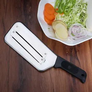 Cabbage Kitchen Knife Slicer Chopper Shredder Sauerkraut Cutter Coleslaw Grater (Black)