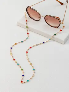 Boho Style Beaded Glasses Chain, Neck Lanyard, Fashionable Glasses Accessories for Women & Girls, Trendy All-match & Exquisite Sunglass Accessories for Birthday Gift