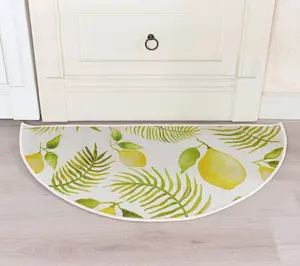 Temp-tations 36"x18" Half Round Kitchen Mat