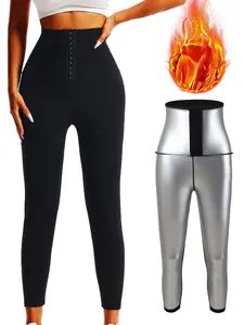 Women's Sporty Slim-Fit Compression Pants, Thin Fabric, Warm Waist Training, All-Season Wear, Perfect for Exercise & Fitness, Solid Sports Leggings