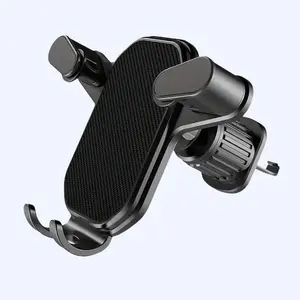 General Type Car Air Outlet Mobile Phone Holder - Plastic, Stretchable and Rotatable Durable Compatibility