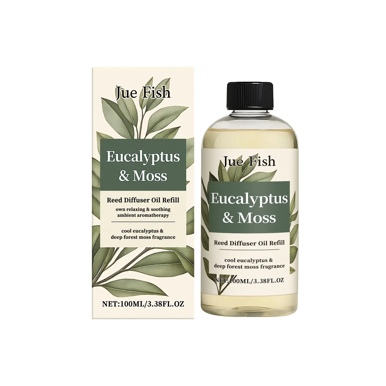 Eucalyptus Moss Scent Aroma Essential Oil Fresh Woody Elegant Scent Home Air Freshener Diffuser Fragrance Oil Viral TikTok Calming Cozy Household Room Scent Supply
