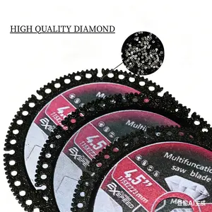 Multifunctional  diamond saw blade -tile/metal/wood/brick  cutting discsfor Angle Grinders tool