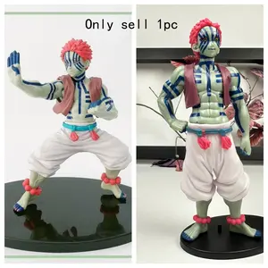 Demon Slayer Kyojuro Rengoku Dynamic Battle Pose Collectible Statue, Anime Figure Home Decor Gift, Perfect Anime Character Sculpture