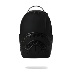 GLOSSY BOSSY - BLK METALLIC BACKPACK GLOSSY BOSSY - BLK METALLIC BACKPACK
