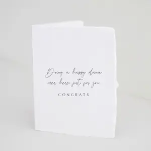Happy Dance For You | Congratulations Folded Greeting Card