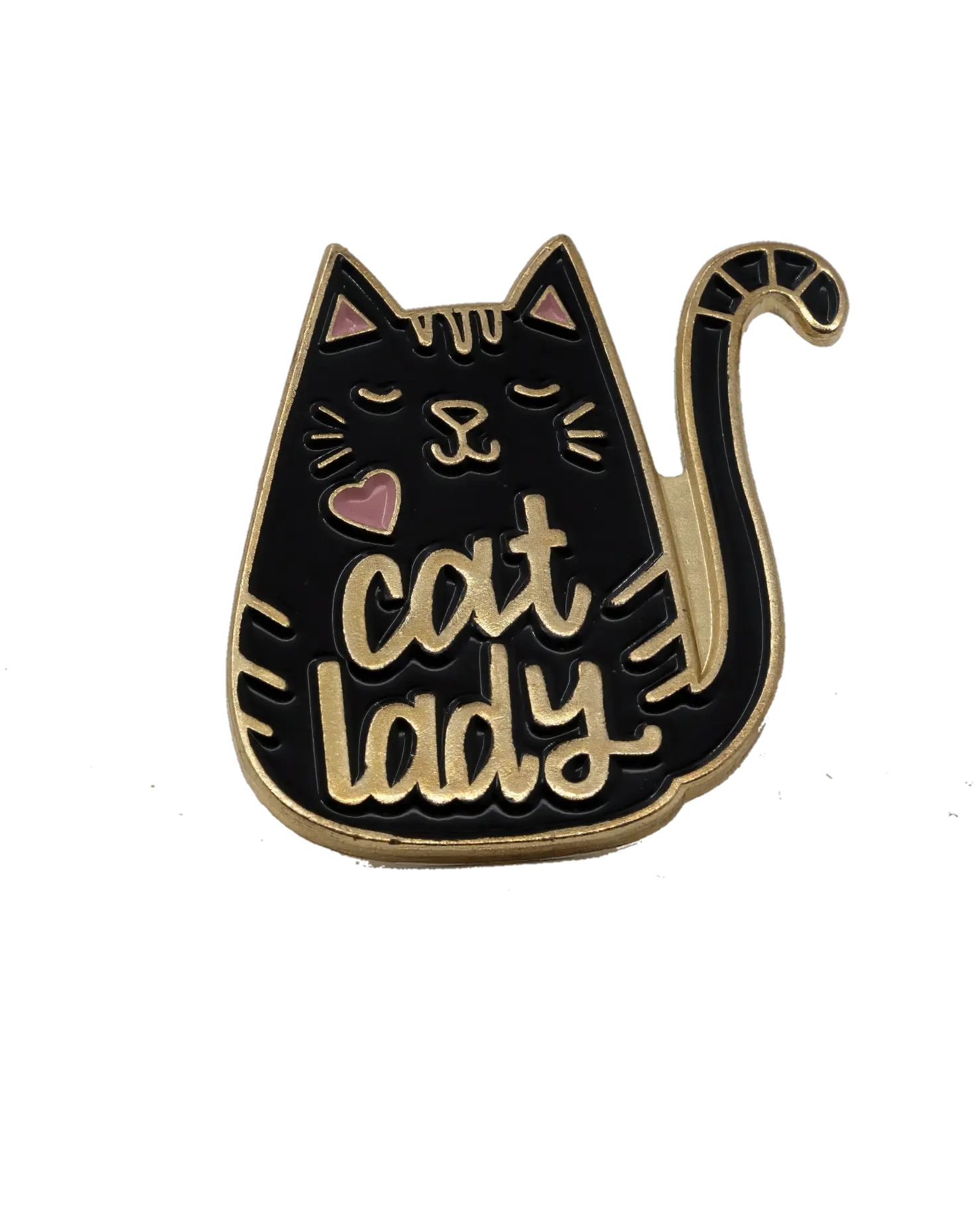 Cat Lady Enamel Pin