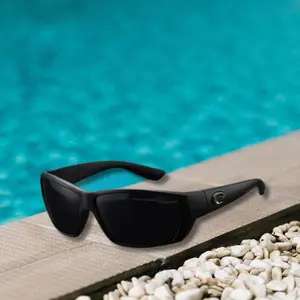 2026 COSTA Polarized Sunglasses for Men, Durable Black Sport Shades for Driving Fishing Outdoor Wear
