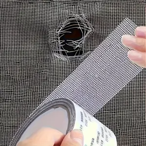 2 pieces of Window Screen stickers without installation, traceless curtains, household self-adhesive mosquito net, Window Mounted