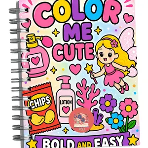 VSJ Color Me Cute. Bold and Easy Coloring Book
