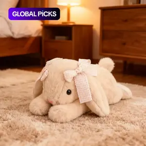 Cute Bunny Plush Toy, Lop-eared Rabbit Plush Doll, Soft Stuffed Animals, Soft Cuddly Gift, Home Decorations for Birthday Festival Gifts #TOP PICKS