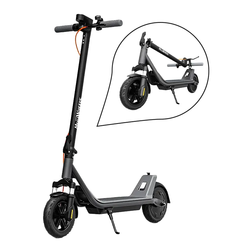 Electric Scooter with 8.5" Solid Tires 300W A1C Motor 20km Range APP Control and Suspension Design E-Scooter For Daily Commuting Kickscooter